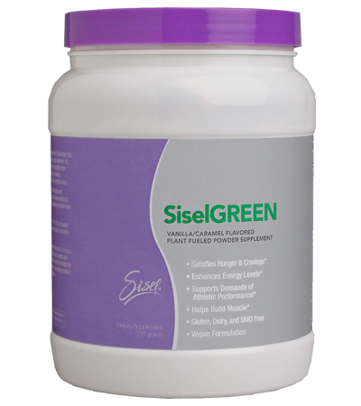 Sisel Green Pea Protein vegan shake