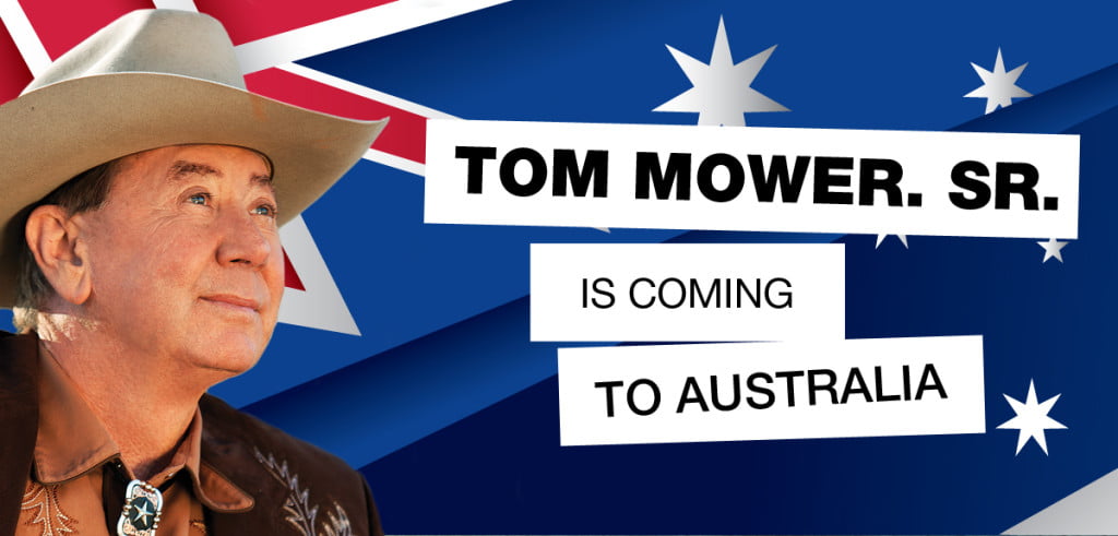 Tom Mower is presenting in Australia