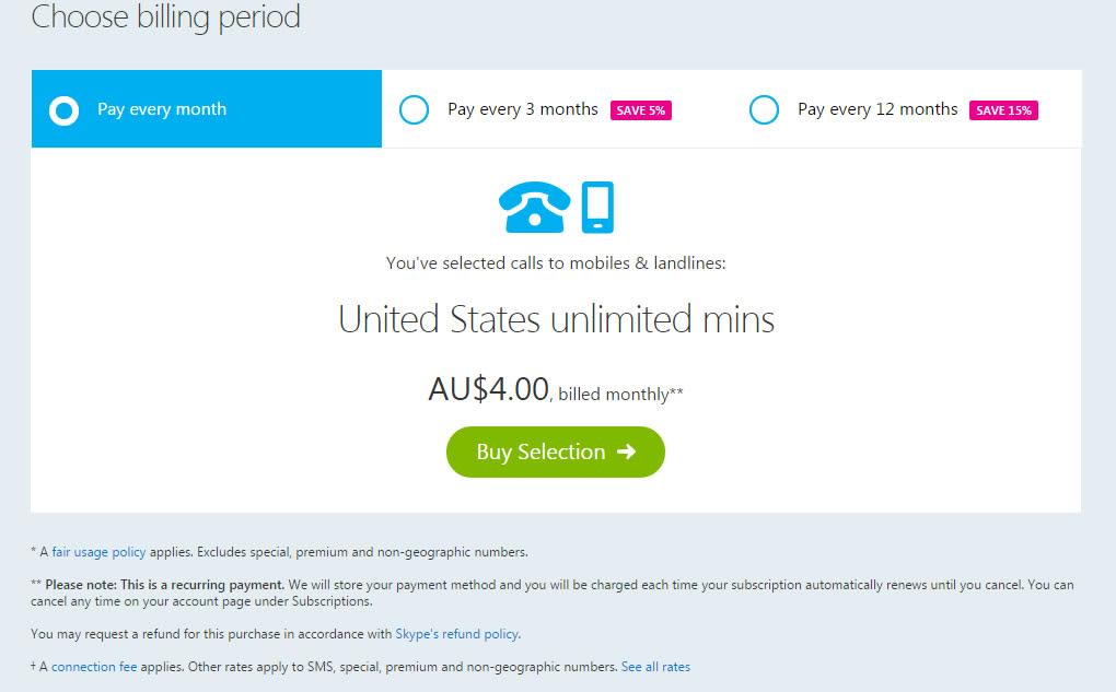 How to access SISEL USA calls from Australia