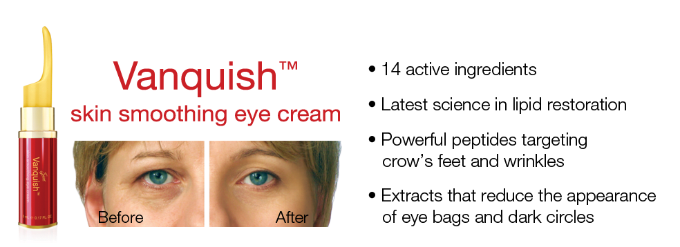 Vanquish Results eye bags gone - Toxic Free - Anti Aging Skin Care by Sisel International