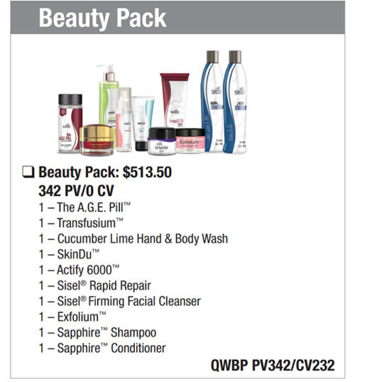 Beauty Wealth Pack Sisel