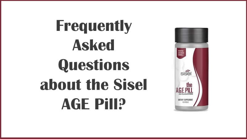 Sisel AGE Pill Frequently asked questions
