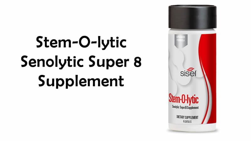 Senolytic Supplements Introducing StemOLytic-Super-8-Supplement