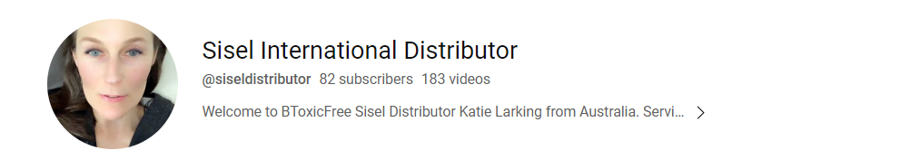 Sisel International Distributor Youtube Channel