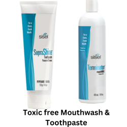 Sisel Toothpaste and Mouthwash